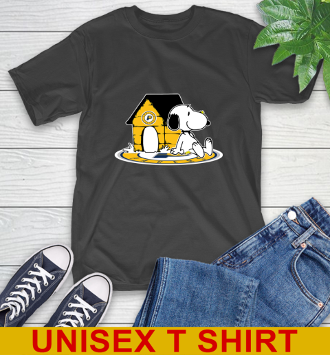 NBA Basketball Indiana Pacers Snoopy The Peanuts Movie Shirt T-Shirt 2