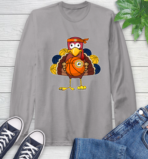 Indiana Pacers Turkey thanksgiving day Long Sleeve T-Shirt 6