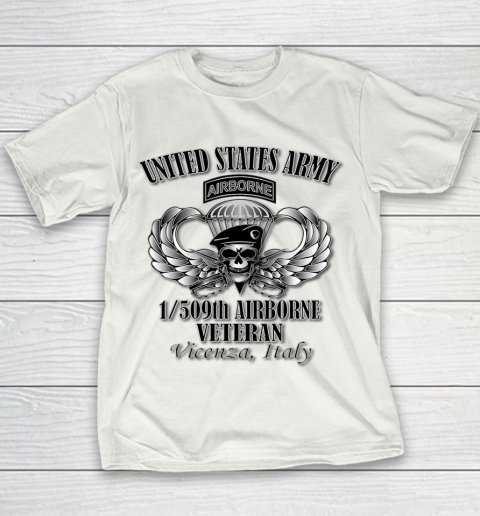 Veteran Shirt 1 509th Airborne Veteran Youth T-Shirt