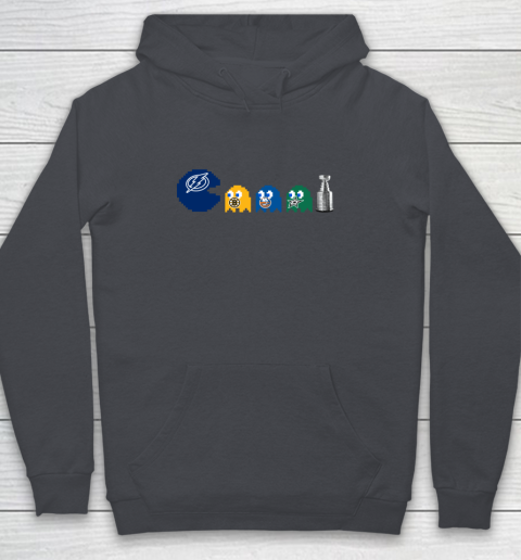 Tampa Bay Lightning x Pacman Create History For Stanley Cup Youth Hoodie 7
