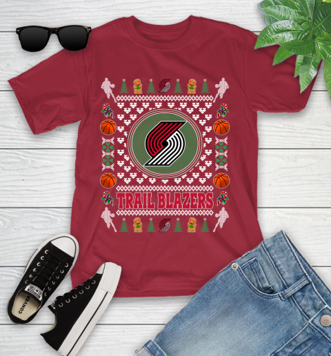 Portland Trail Blazers Merry Christmas NBA Basketball Loyal Fan Ugly Shirt 113