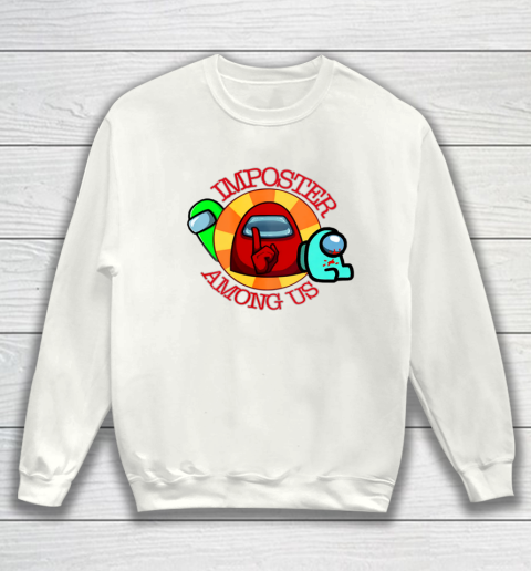 Among us youth sweatshirt outlet