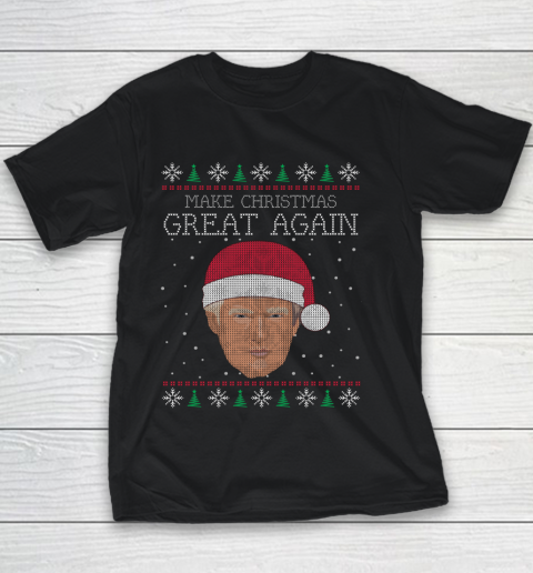 Unique Graphics Make Christmas Great Again Funny Christmas Youth T-Shirt