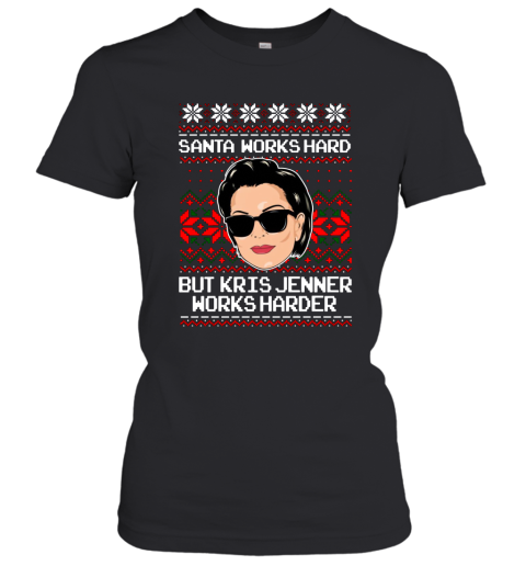 Kris Jenner Christmas Sweater Women T-Shirt