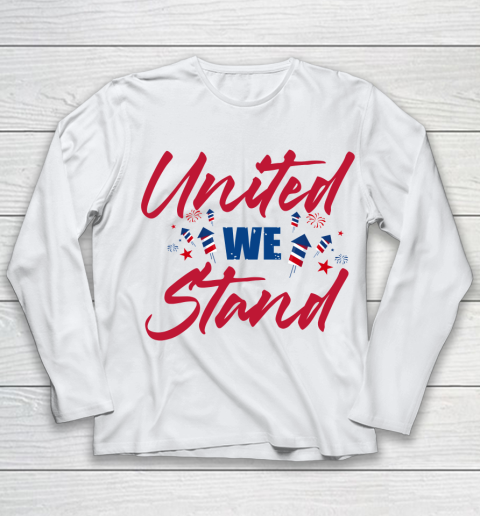 Independence Day 4th Of July United We Stand Youth Long Sleeve