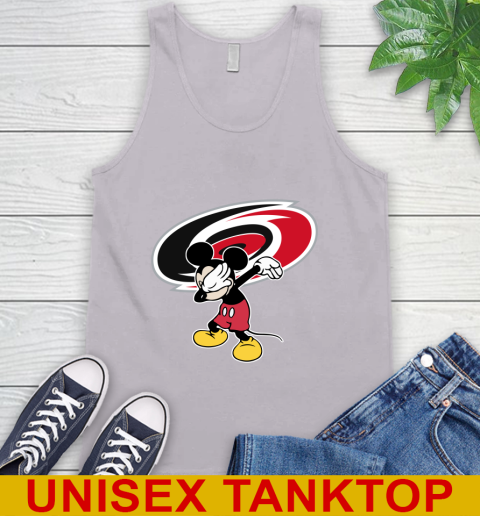 Carolina Hurricanes NHL Hockey Dabbing Mickey Disney Sports Tank Top 4