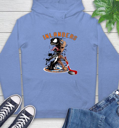 NHL New York Islanders Hockey Venom Groot Guardians Of The Galaxy Hoodie 11