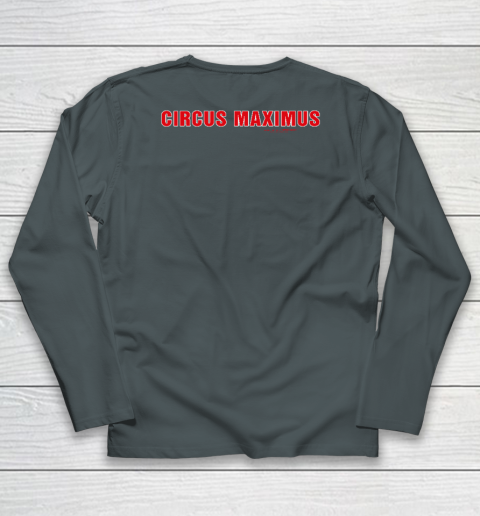 Circus Maximus Travis Scott (Print on front and back) Long Sleeve T-Shirt 9