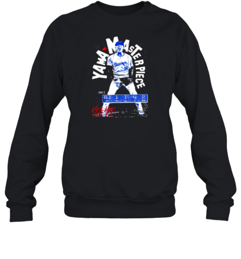 Yama Masterpiece Yamamoto #18 Los Angeles Dodgers baseball MLB Sweatshirt