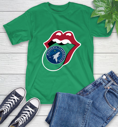 Minnesota Timberwolves NBA Basketball Lips I Root For My Team Adoring Fan 7