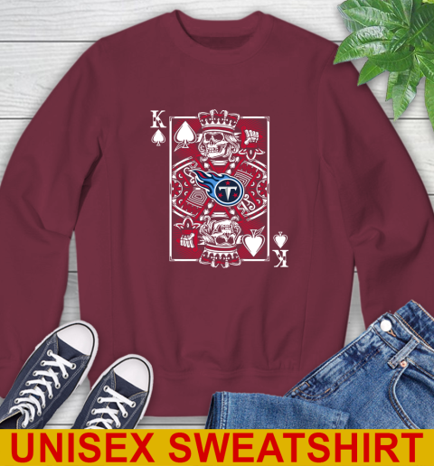 Tennessee Titans NFL Football The King Of Spades Death Cards Shirt Sweatshirt 6