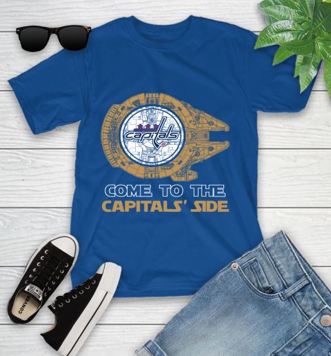 NHL Come To The Washington Capitals Wars Hockey Sports Youth T-Shirt 12