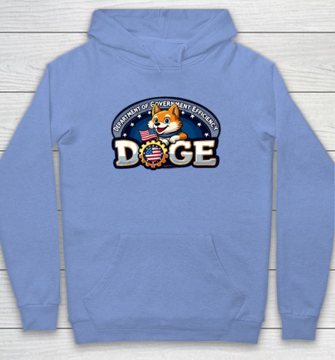 Funny DOGE Crypto Meme Department of Government Efficiency Hoodie 7