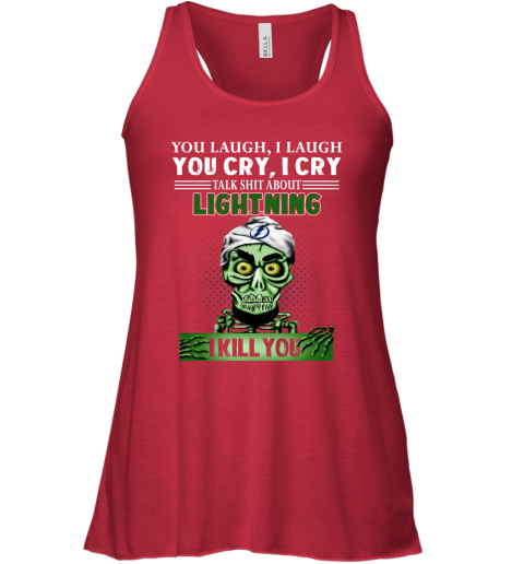NHL Talk Shit About Tampa Bay Lightning I Kill You Achmed The Dead Terrorist Jeffrey Dunham Hockey GC5Hto4xR3p flowy tank 32 95 151514 front red