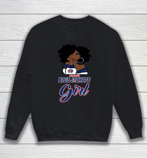 Columbus Blue Jackets Girl NHL Sweatshirt