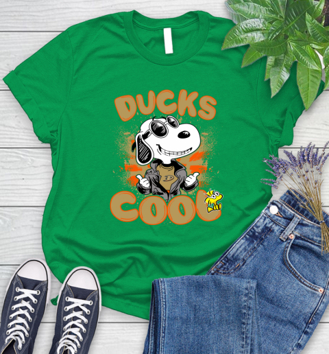 NHL Hockey Anaheim Ducks Cool Snoopy Shirt Women's T-Shirt 8 NHL Hockey Anaheim Ducks Cool Snoopy Shirt Women's T-Shirt - Image 8
