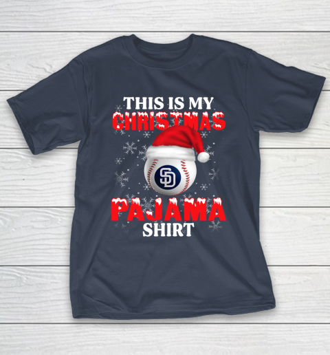 San Diego Padres This Is My Christmas Pajama Shirt MLB T-Shirt 3