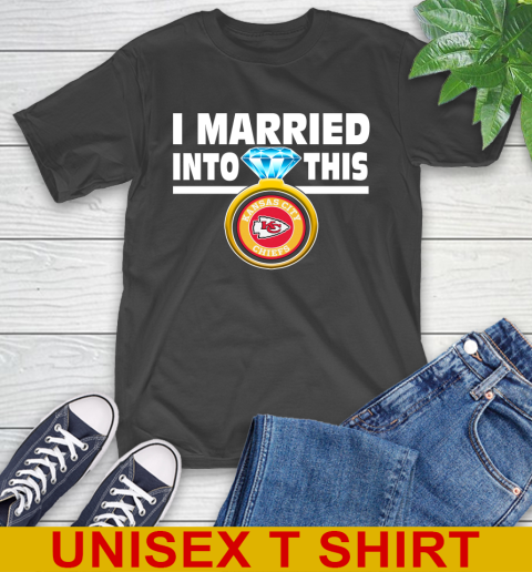 Kansas City Chiefs NFL Football I Married Into This My Team Sports