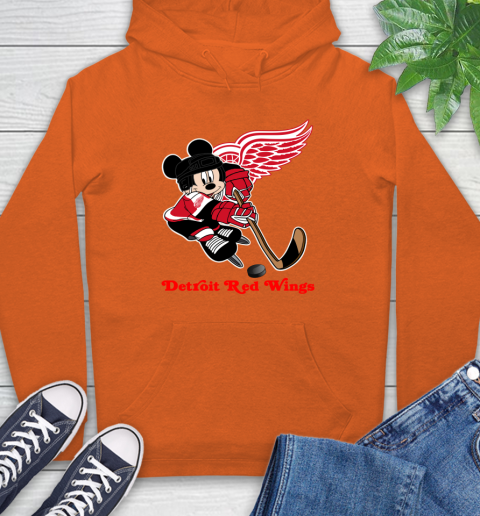 NHL Detroit Red Wings Mickey Mouse Disney Hockey T Shirt Hoodie 5