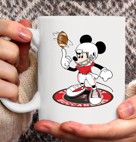 NFL Football Tampa Bay Buccaneers Cheerful Mickey Disney Shirt Ceramic Mug 15oz 2