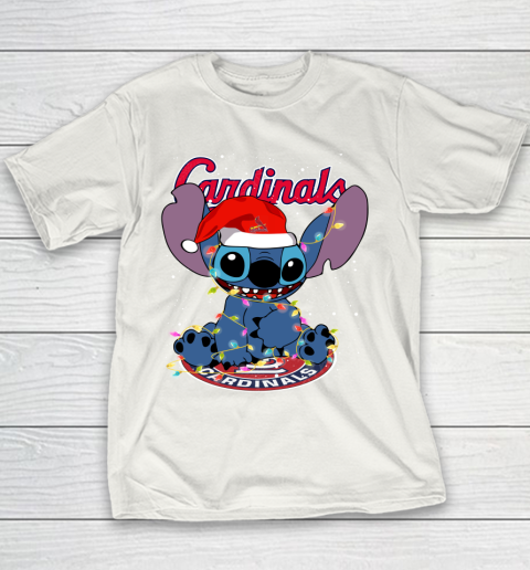 St.Louis Cardinals MLB noel stitch Baseball Christmas Youth T-Shirt