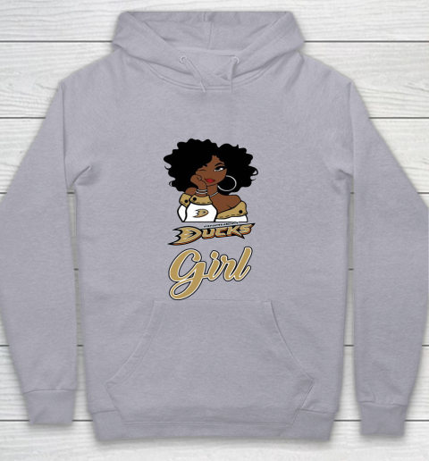 Anaheim Ducks Girl NHL Youth Hoodie 5