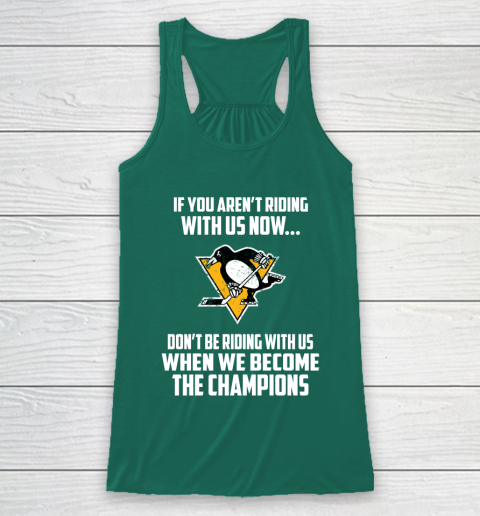 NHL Pittsburgh Penguins Hockey We Become The Champions Racerback Tank 5
