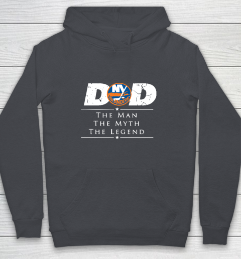 New York Islanders NHL Ice Hockey Dad The Man The Myth The Legend Youth Hoodie 5