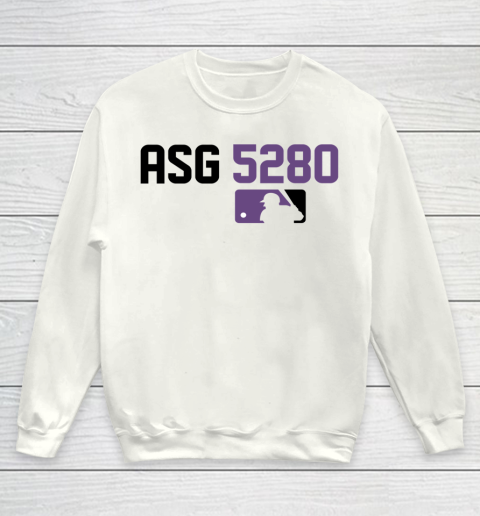 Asg 5280 tshirt baseball sports lover Youth Sweatshirt