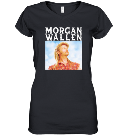 Morgan Wallen Joe Dirt Women's V-Neck T-Shirt