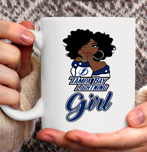 Tampa Bay Lightning Girl NHL Ceramic Mug 11oz 2