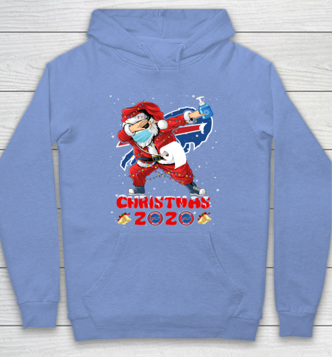 Buffalo Bills Funny Santa Claus Dabbing Christmas 2020 NFL Hoodie 8