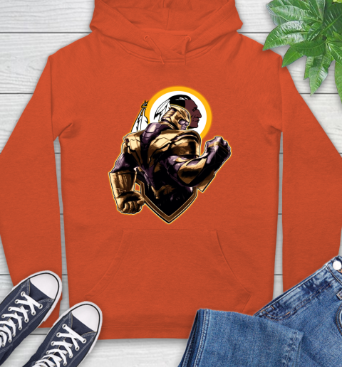 NFL Thanos Avengers Endgame Football Sports Washington Redskins Hoodie 5