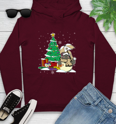 New Orleans Saints NFL Football Cute Tonari No Totoro Christmas Sports Youth Hoodie 7