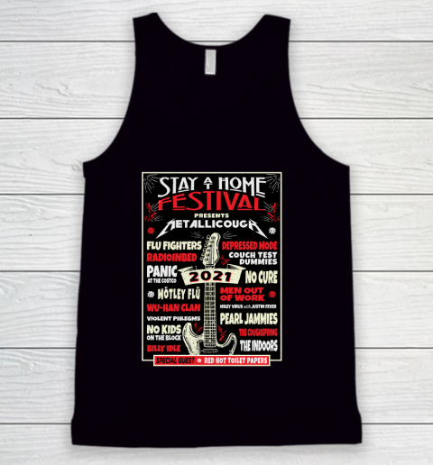 Quarantine Social Distancing Stay Home Festival 2021 Tank Top