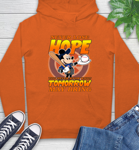 Chicago Cubs MLB Baseball Mickey Disney Never Lose Hope Hoodie 4
