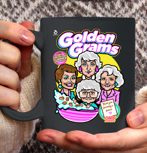 Golden Girls Tshirt Golden Grams Cereal Ceramic Mug 11oz