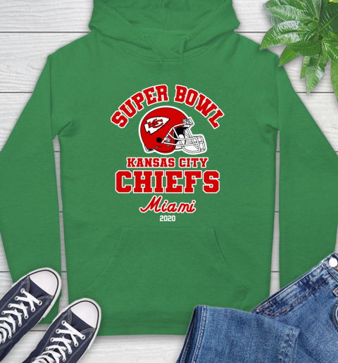 Kansas City Chiefs Super Bowl Champion Miami Logo 2020 NFL Shirts 21