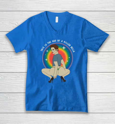 This Is The Ass Of A Killer Bella V-Neck T-Shirt 4