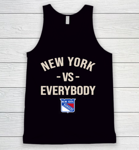 New York Rangers Vs Everybody Tank Top