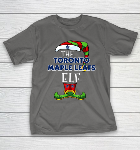Toronto Maple Leafs Christmas ELF Funny NHL T-Shirt 8