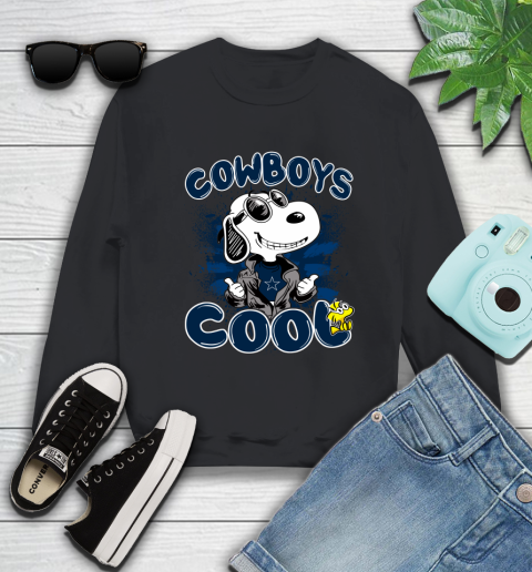 NFL Football Dallas Cowboys Cool Snoopy Shirt Sweatshirt