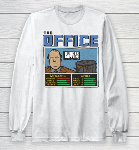 Aaron Rodgers Office shirt The Office Kevin Chili Long Sleeve T-Shirt