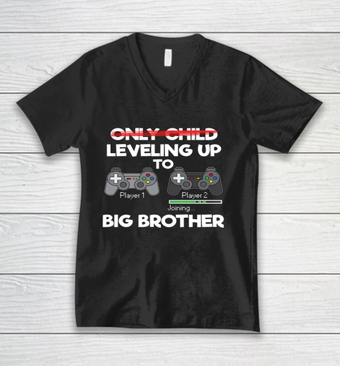 Soon To Be Big Bro Cute Pregnancy 2021 Gifts for Brother V-Neck T-Shirt