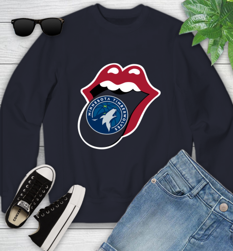 Minnesota Timberwolves NBA Basketball Lips I Root For My Team Adoring Fan 117