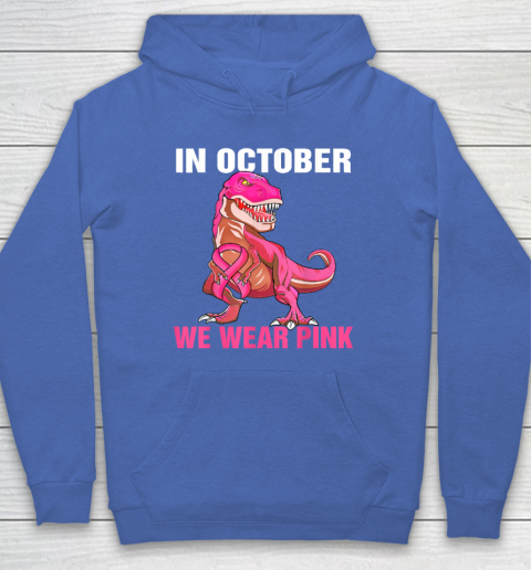Pink dino hoodie on sale