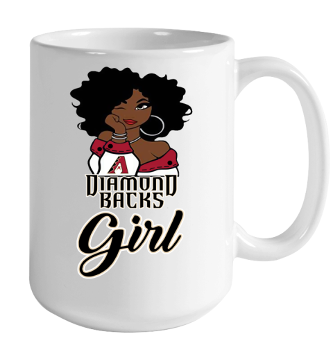 Arizona Diamondbacks Girl MLB Color Changing Mug 15oz 2