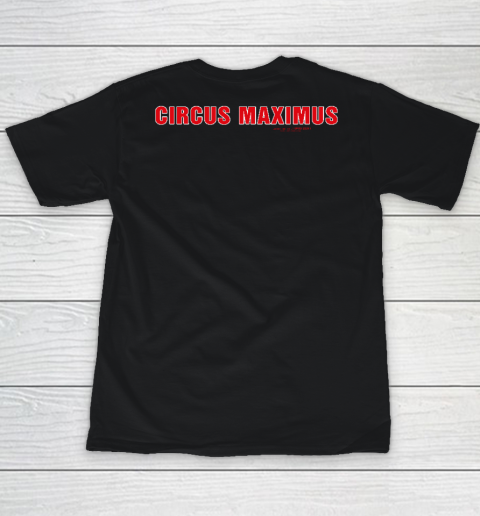 Circus Maximus Travis Scott (Print on front and back) Youth T-Shirt 8
