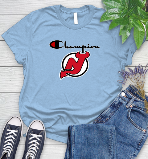 NHL Hockey New Jersey Devils Champion Shirt Women's T-Shirt 6