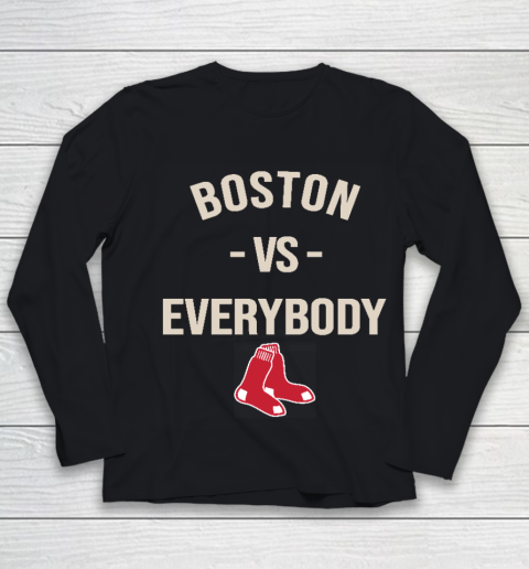 Boston Red Sox Vs Everybody Youth Long Sleeve